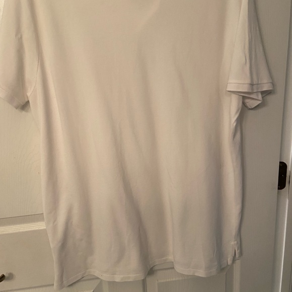 Polo by Ralph Lauren Rainbow Embroidered Logo White Custom Slim Fit XXL shirt - Picture 3 of 9